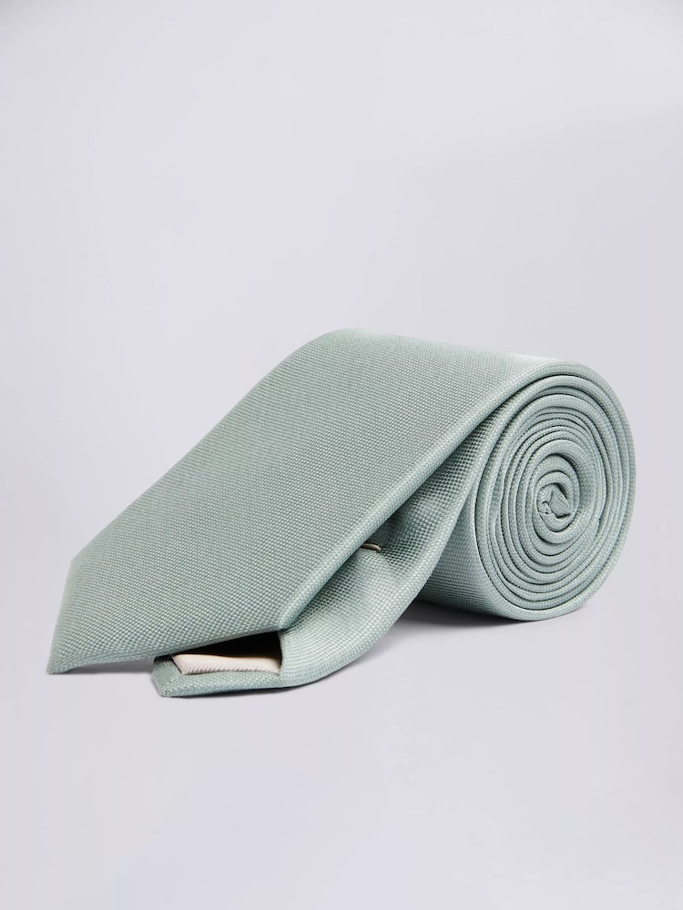 Oxford Silk Tie - Image 1 of 2 Oxford Silk Tie - Image 1 of 2