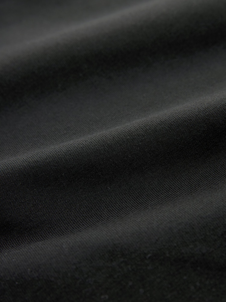 Noir - Slim Fit (Slim Fit) - Short en jersey poches zippées - Image 7 of 8