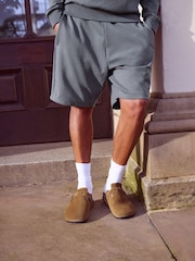 Blue Straight Fit Zip Pocket Jersey Shorts - Image 3 of 7