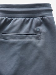 Blue Straight Fit Zip Pocket Jersey Shorts - Image 5 of 7
