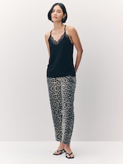 VERO MODA Black Lace Sleeveless Vest Top - Image 4 of 8
