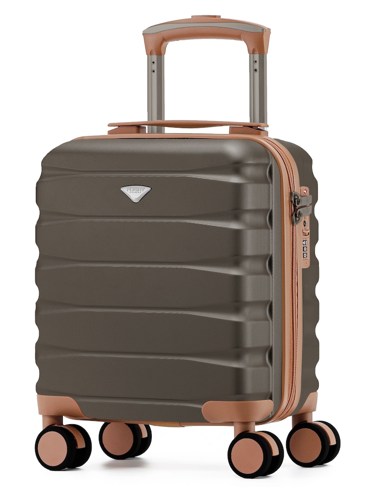 Flight Knight Brown 40x30x20cm Hand Luggage Maximum Size Approved for Ryanair & Wizz Free Carry On Underseat Cabin Bag - Image 1 of 1