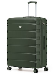 Flight Knight Dark Green 8 Wheel ABS Hard Case Hold Suitcase - Image 1 of 1