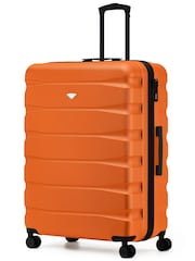 Flight Knight Bright Orange Extra Large Check in 29" Lightweight 8 Wheel ABS Hard Case Hold Suitcase Checked Baggage 131L Capacity - Image 1 of 1