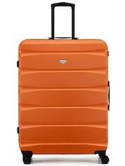 Flight Knight Bright Orange 8 Wheel ABS Hard Case Hold Suitcase - Image 4 of 4