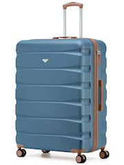 Flight Knight Cobalt Blue Extra Large Check in 29" Lightweight 8 Wheel ABS Hard Case Hold Suitcase Checked Baggage 131L Capacity - Image 1 of 1
