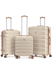 Flight Knight Beige EasyJet (Paid), Jet2 & British Airways Over Head Luggage Cabin Case + Checked Baggage Hold Luggage - Image 1 of 1