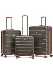 Flight Knight Brown EasyJet (Paid), Jet2 & British Airways Over Head Luggage Cabin Case + Checked Baggage Hold Luggage - Image 1 of 1
