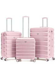 Flight Knight Light Pink EasyJet (Paid), Jet2 & British Airways Over Head Luggage Cabin Case + Checked Baggage Hold Luggage - Image 1 of 1