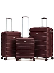 Flight Knight Purple EasyJet (Paid), Jet2 & British Airways Over Head Luggage Cabin Case + Medium & Large Checked Baggage Hold Luggage - Image 1 of 1