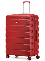 Flight Knight Red Extra Large Check in 29" Lightweight 8 Wheel ABS Hard Case Hold Suitcase Checked Baggage 131L Capacity - Image 1 of 1