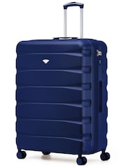 Flight Knight Navy Blue Extra Large Check in 29" Lightweight 8 Wheel ABS Hard Case Hold Suitcase Checked Baggage 131L Capacity - Image 1 of 1