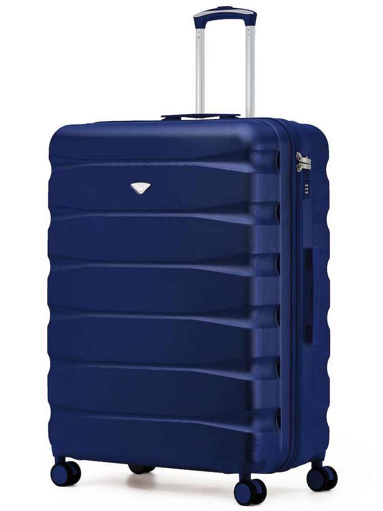 Flight Knight Navy Blue Extra Large Check in 29" Lightweight 8 Wheel ABS Hard Case Hold Suitcase Checked Baggage 131L Capacity - Image 1 of 1