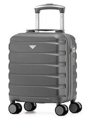 Flight Knight Grey 40x30x20cm Hand Luggage Maximum Size Approved for Ryanair & Wizz Free Carry On Underseat Cabin Bag - Image 1 of 1