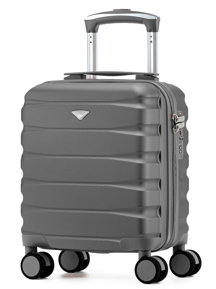 Flight Knight Grey 40x30x20cm Hand Luggage Maximum Size Approved for Ryanair & Wizz Free Carry On Underseat Cabin Bag - Image 1 of 1