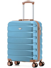 Flight Knight Blue 55x40x20cm Hand Luggage Maximum Size Approved for Ryanair (Priority) Cabin Bag Overhead Carry On TUI Approved - Image 1 of 1