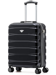 Flight Knight Black 55x40x20cm Hand Luggage Maximum Size Approved for Ryanair (Priority) Cabin Bag Overhead Carry On TUI Approved - Image 1 of 1