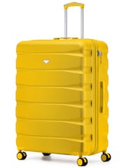 Flight Knight Bright Yellow 8 Wheel ABS Hard Case Hold Suitcase - Image 1 of 1