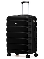 Flight Knight Coal Black 8 Wheel ABS Hard Case Hold Suitcase - Image 1 of 1