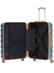 Flight Knight Cobalt Blue 8 Wheel ABS Hard Case Hold Suitcase - Image 4 of 4
