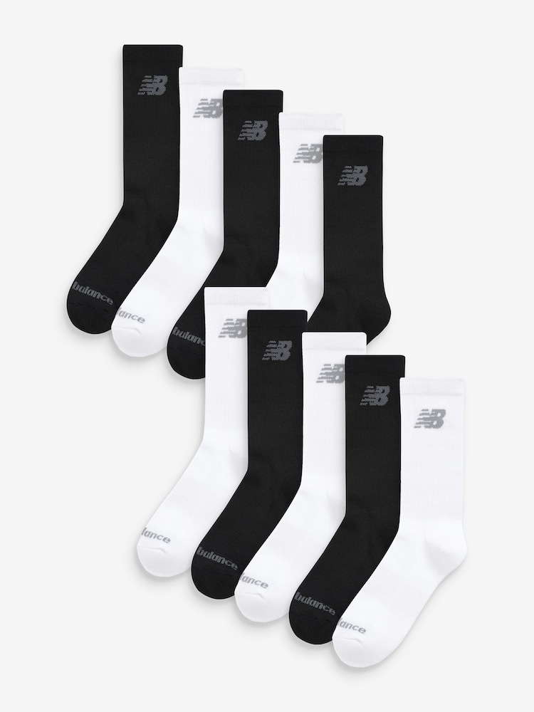 Weiß - New Balance von Crew Socken 10 Pack - Bild 1 von 3 Weiß - New Balance von Crew Socken 10 Pack - Bild 1 von 3