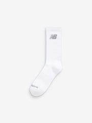New Balance White of Crew Socks 10 Pack - Image 2 of 3