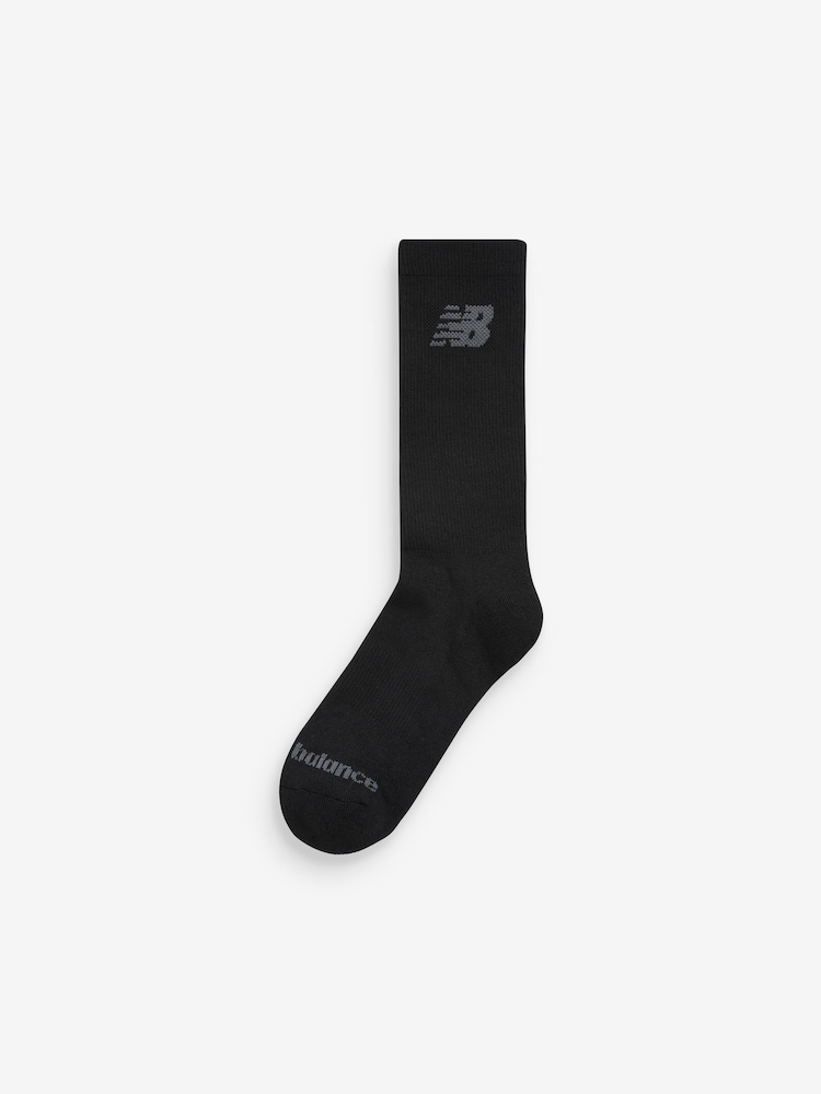 New Balance White of Crew Socks 10 Pack - Image 3 of 3