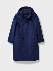 Crew Clothing Company Blue Casual Casual Coat - Image 5 of 5