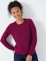 Crew Clothing Company White Casual Jumper - Image 1 of 1