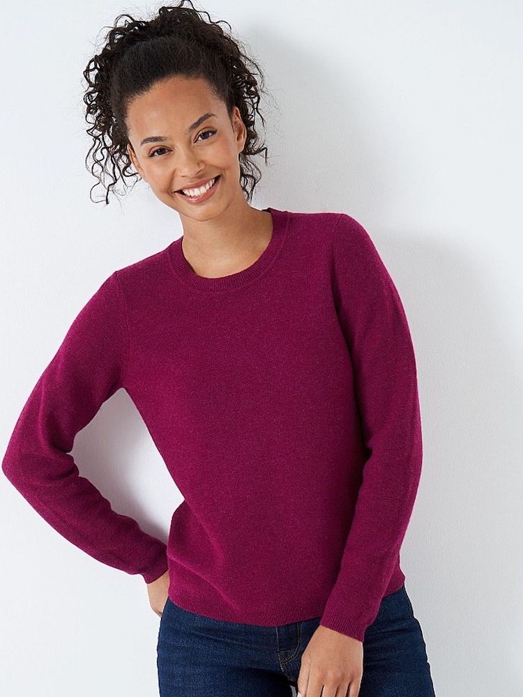 Crew Clothing Company White Casual Jumper - Image 1 of 1