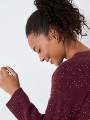 Crew Clothing Company Grey Textured Jumper - Image 5 of 6