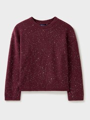 Crew Clothing Company Grey Textured Jumper - Image 6 of 6