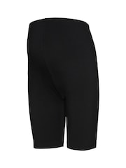 Mamalicious Black Maternity Jersey Cycling 100% Cotton Shorts 2 Pack - Image 10 of 10