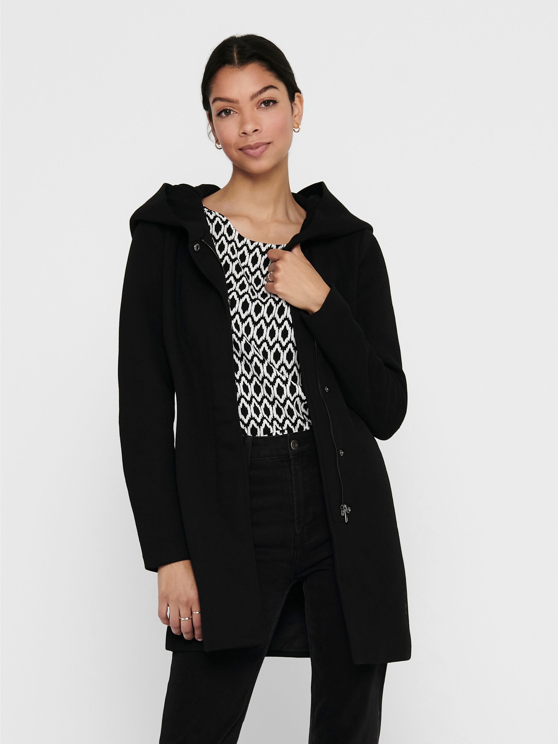 Hooded smart coat deals