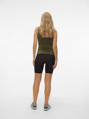 Mamalicious Black Maternity Over The Bump 100% Cotton Seamless Support Shorts - Image 2 of 6