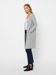 VERO MODA Grey Longline Cardigan - Image 2 of 5