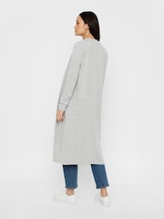 NOISY MAY Grey Cosy Longline Soft Cardigan - Image 2 of 6