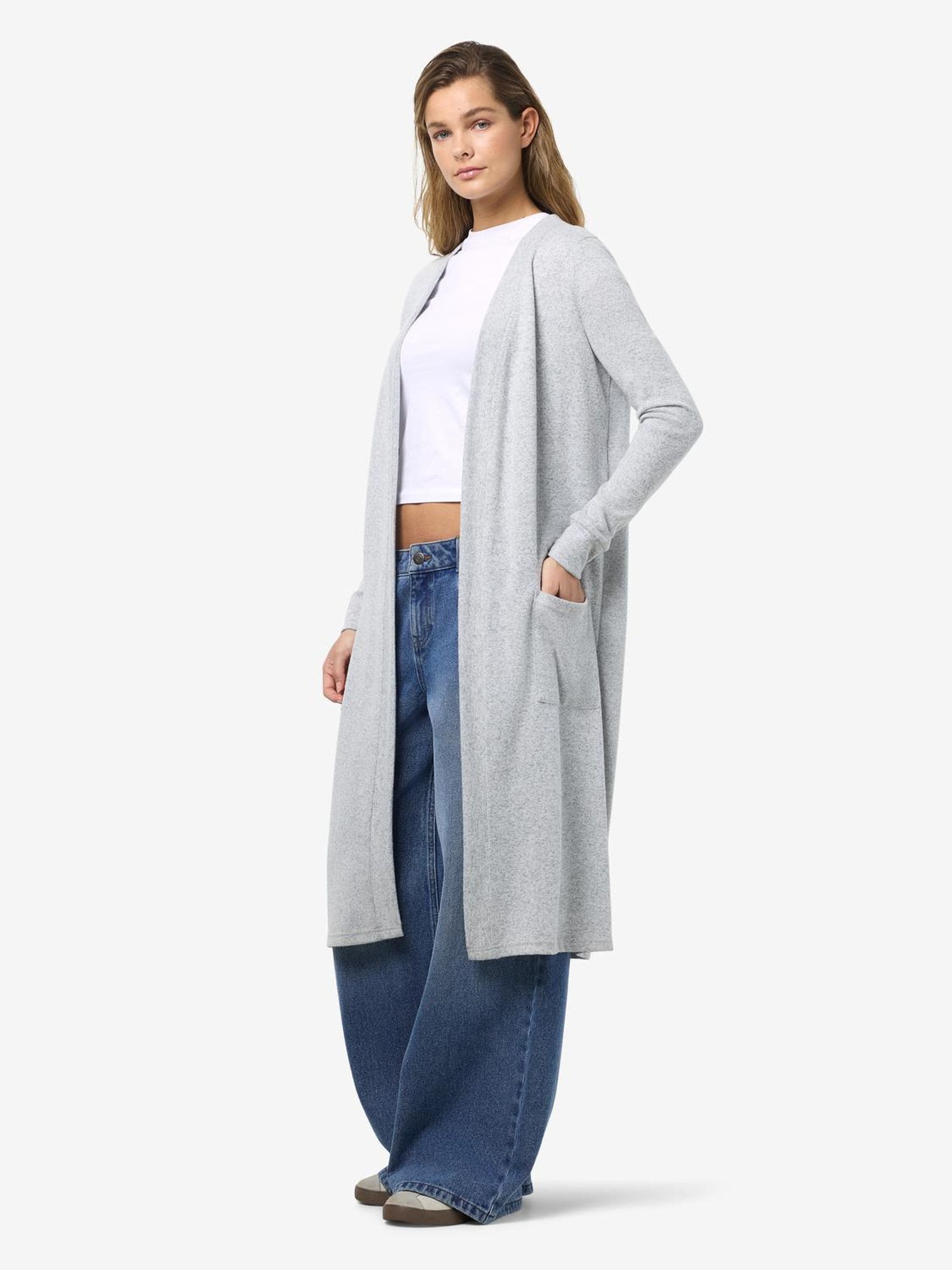 Buy NOISY MAY Grey Cosy Longline Soft Cardigan from the Next UK