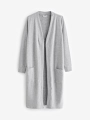 NOISY MAY Grey Cosy Longline Soft Cardigan - Image 6 of 6