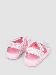 JoJo Maman Bébé Pink Summer Sandals - Image 2 of 4
