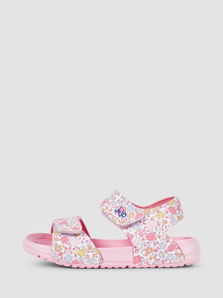JoJo Maman Bébé Pink Summer Sandals - Image 4 of 4