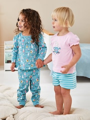 Komplet 2 pižam iz džersija z motivom zajčka Jojo Maman Bébé - Slika 1 iz 10