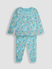 Komplet 2 pižam iz džersija z motivom zajčka Jojo Maman Bébé - Slika 3 iz 10