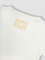 Pijamas tipo pelele de algodón bordado para bebé de Jojo Maman Bébé - Imagen 5 de 5