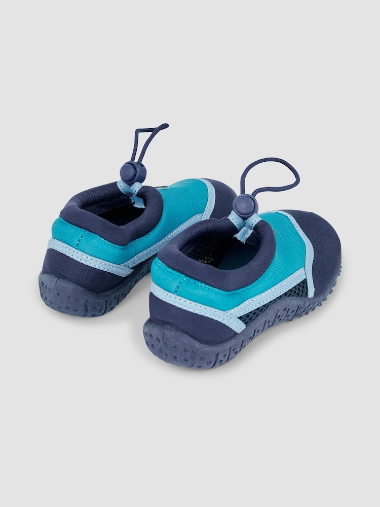 JoJo Maman Bébé Bade- & Strandschuhe mit Farbblockdesign - Bild 2 von 4