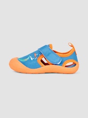 JoJo Maman Bébé Cobalt Dinosaur Beach Sandals - Image 2 of 5