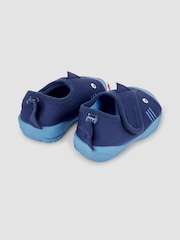 JoJo Maman Bébé Navy Blue Beach and Swim Shoes - Image 2 of 4