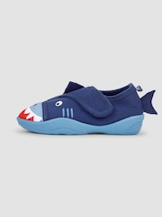JoJo Maman Bébé Navy Blue Beach and Swim Shoes - Image 4 of 4
