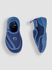 JoJo Maman Bébé Navy Beach & Swim Shoes - Image 3 of 4