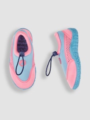 JoJo Maman Bébé Blue Beach & Swim Shoes - Image 3 of 4